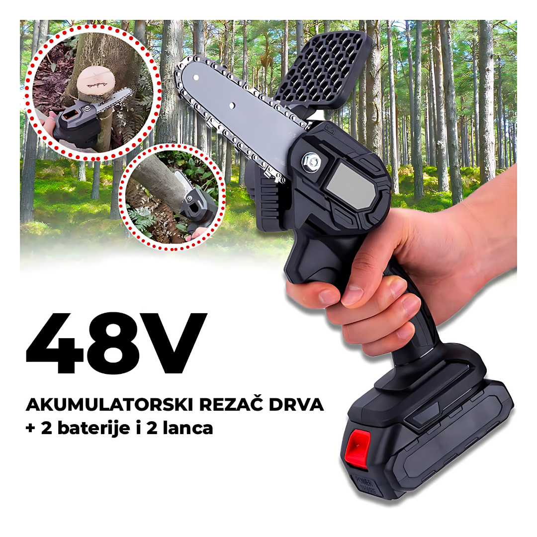 Ručna aku pila u koferu 48V